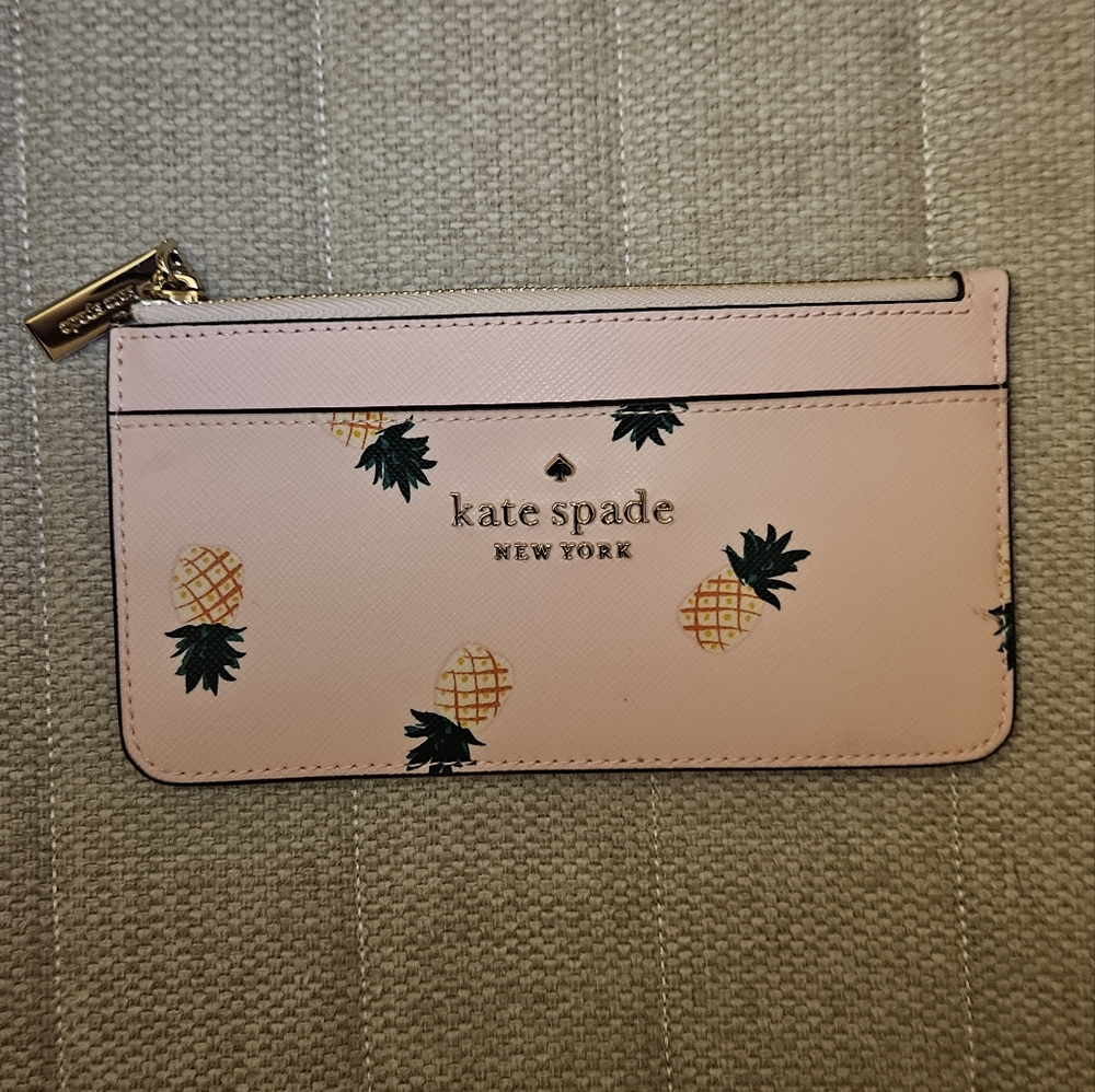 Kate Spade Pink Pineapple Wallet